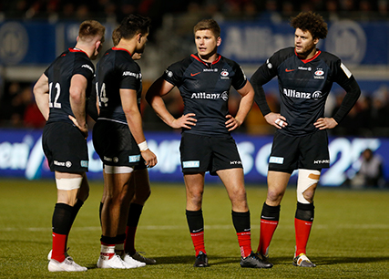 Saracens team