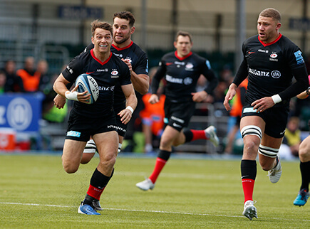 Saracens team