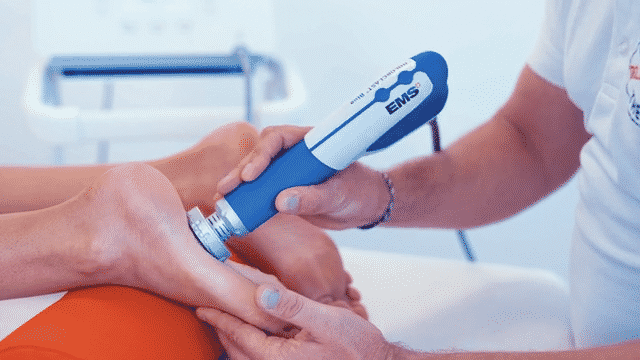 radial shock wave therapy on the foot