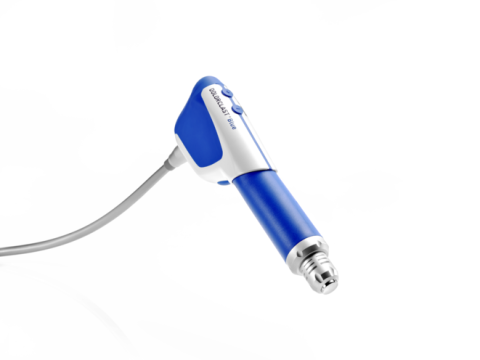 blue handpiece sideview
